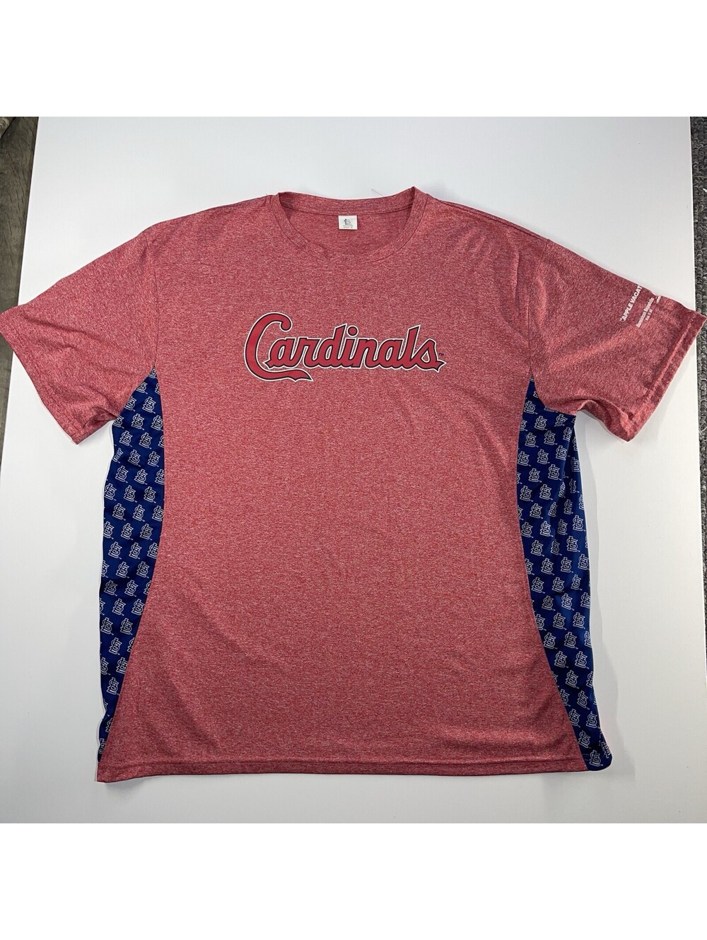 St. Louis Cardinals Shirt Mens XL Red MLB Baseball Dri Fit Short Sleeve Promo